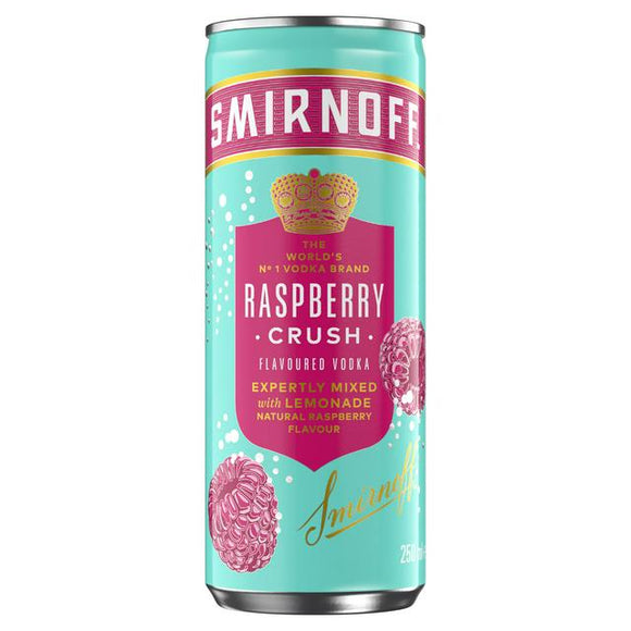 Smirnoff Raspberry Crush 250ml