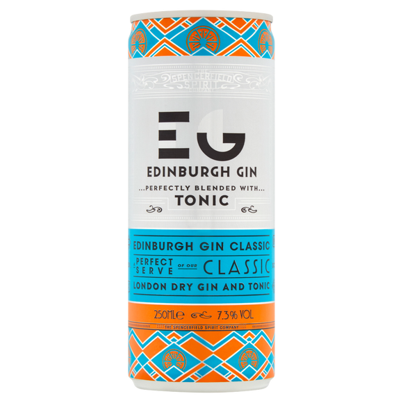 Edinburgh Gin & Tonic 250ml