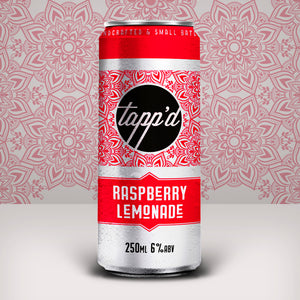 Tapp'd Raspberry Lemonade 250ml
