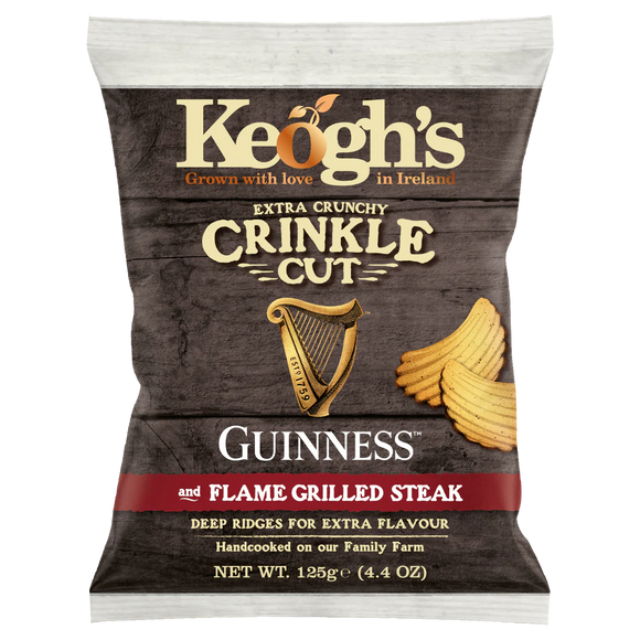 Keogh's Crinkle Cut Guinness and Flame Grilled Steak 50g