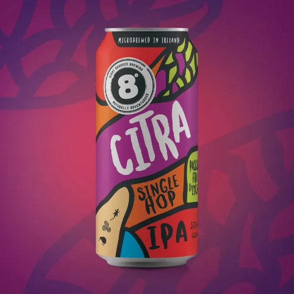 8 Degrees Citra Single Hop IPA 440ml