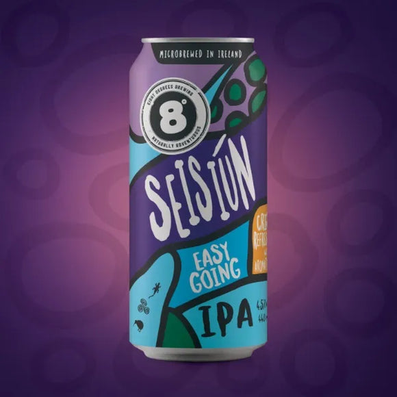 8 Degrees Seisiun Easy Going IPA 440ml