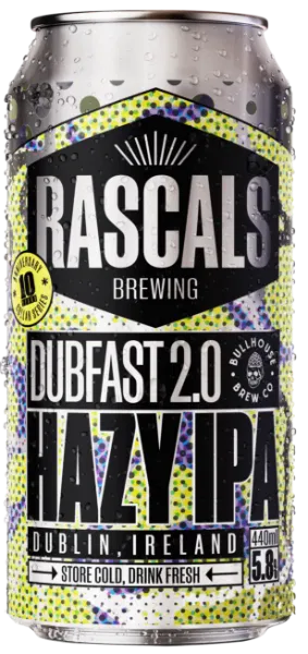 Rascals Dubfast 2.0 Hazy IPA 440ml