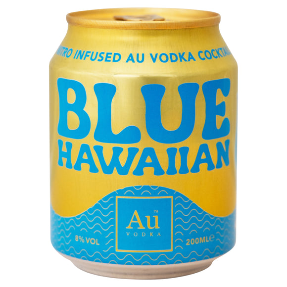 Au Vodka Blue Hawaiian 200ml