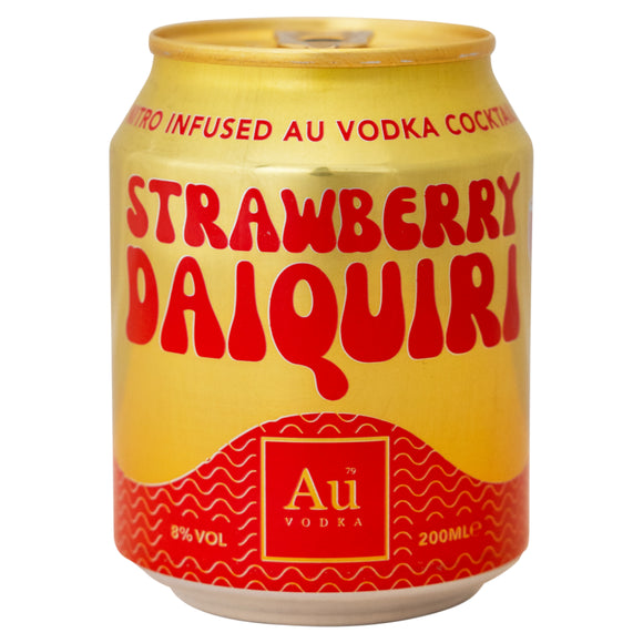 Au Vodka Strawberry Daiquiri 200ml