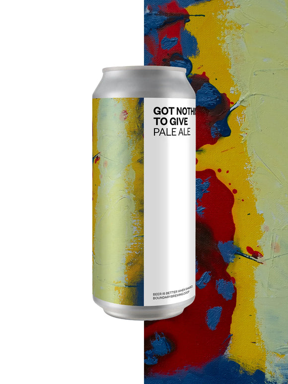 Boundary Got Nothing To Give Pale Ale 440ml