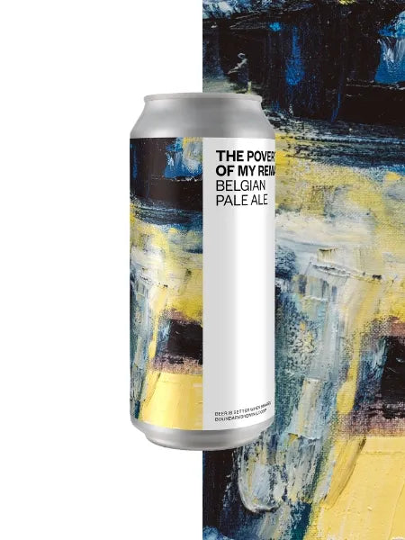 Boundary The Poverty Of My Remarks Belgian Pale Ale 440ml