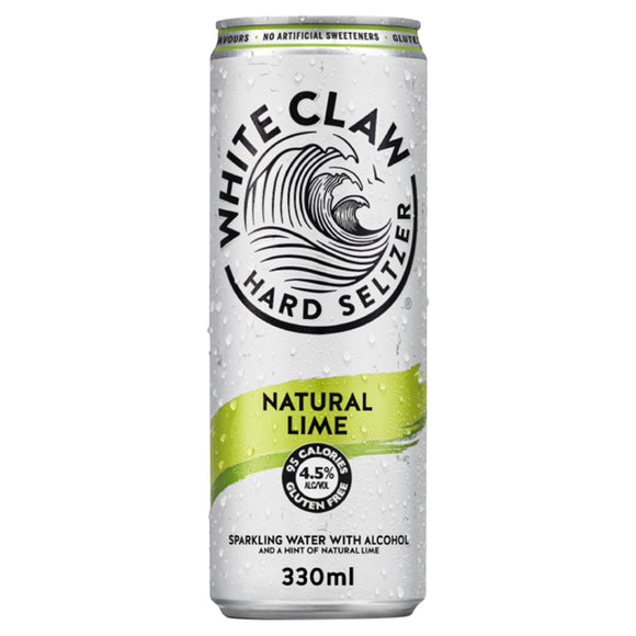 White Claw Lime Hard Seltzer 330ml