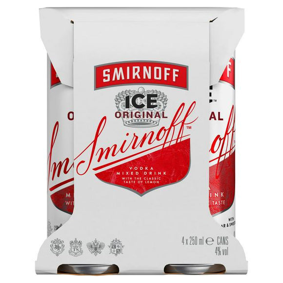 Smirnoff Ice 4x250ml