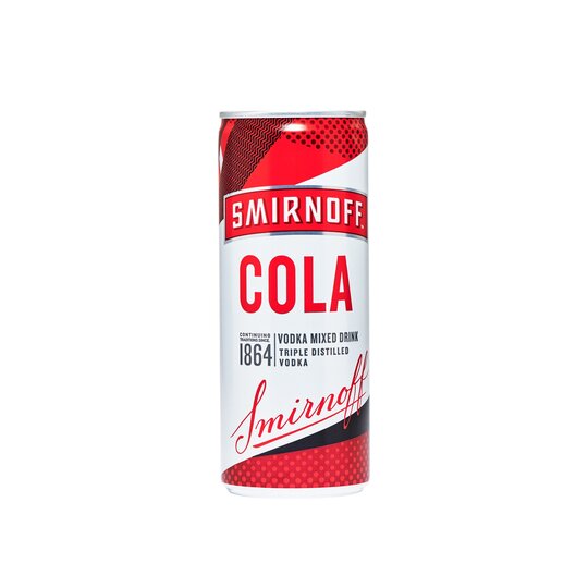 Smirnoff & Cola 250ml